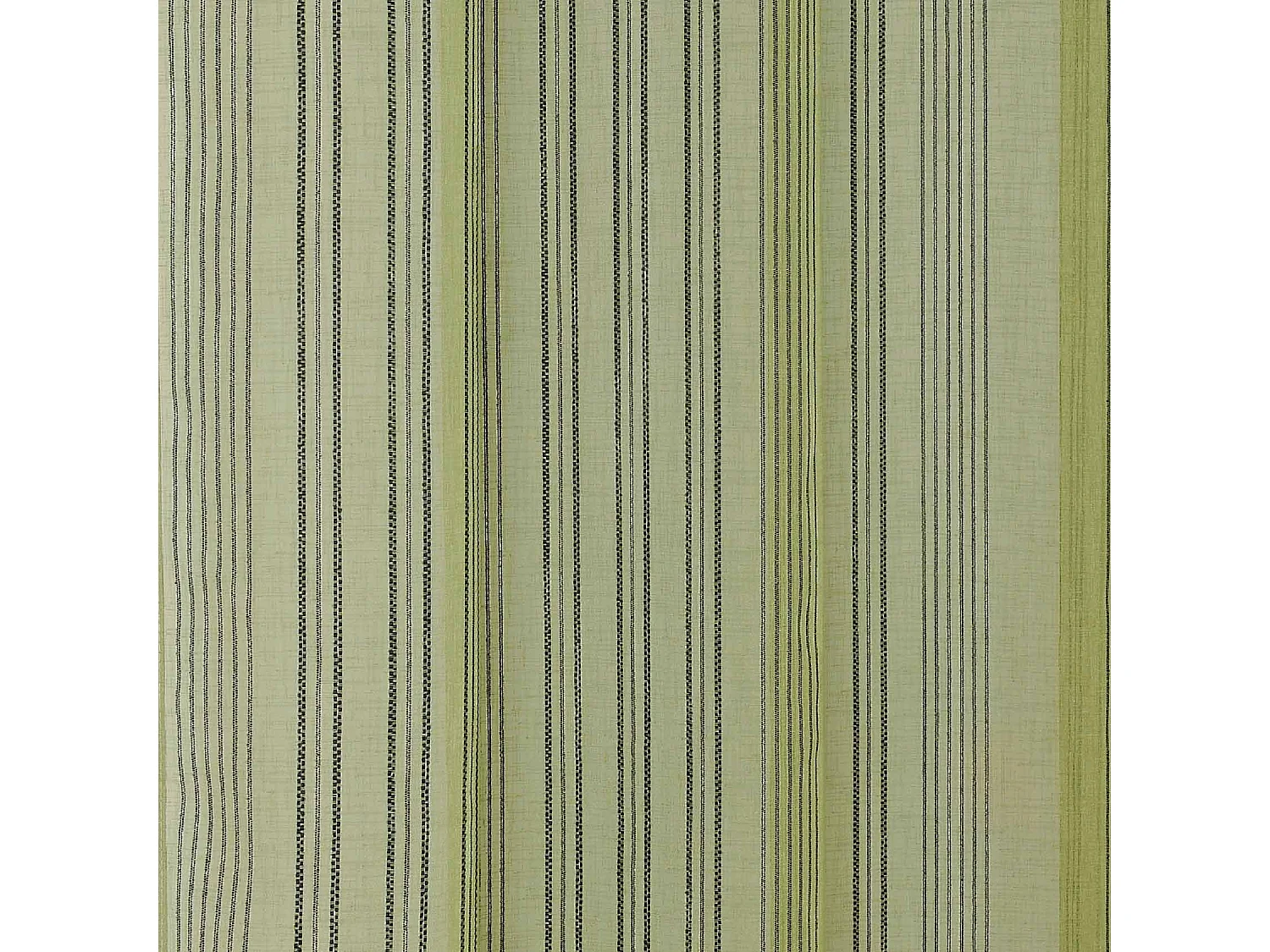 Voilage à l'aspect lin aux rayures verticales