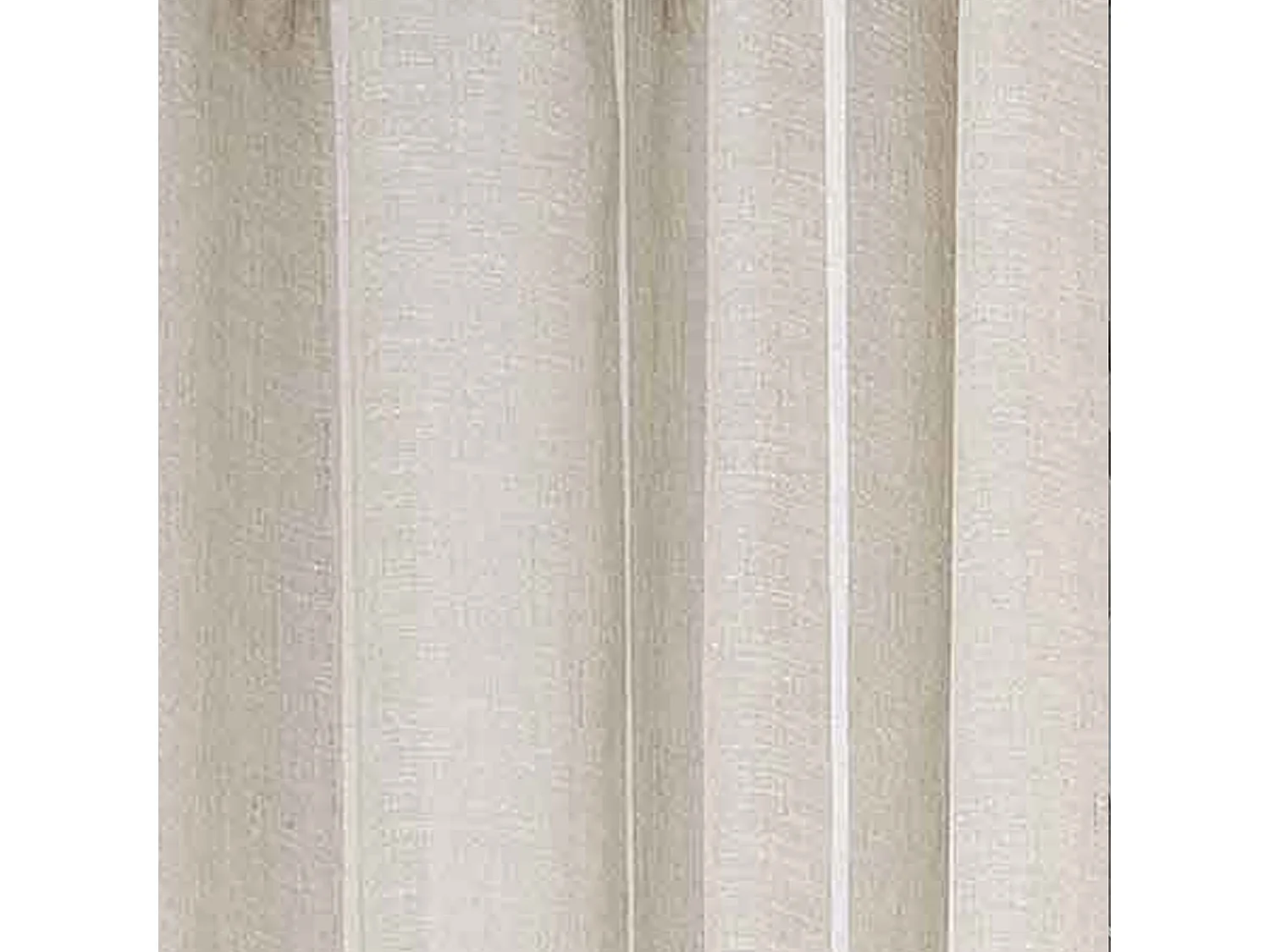 Voilage avec fines rayures verticales