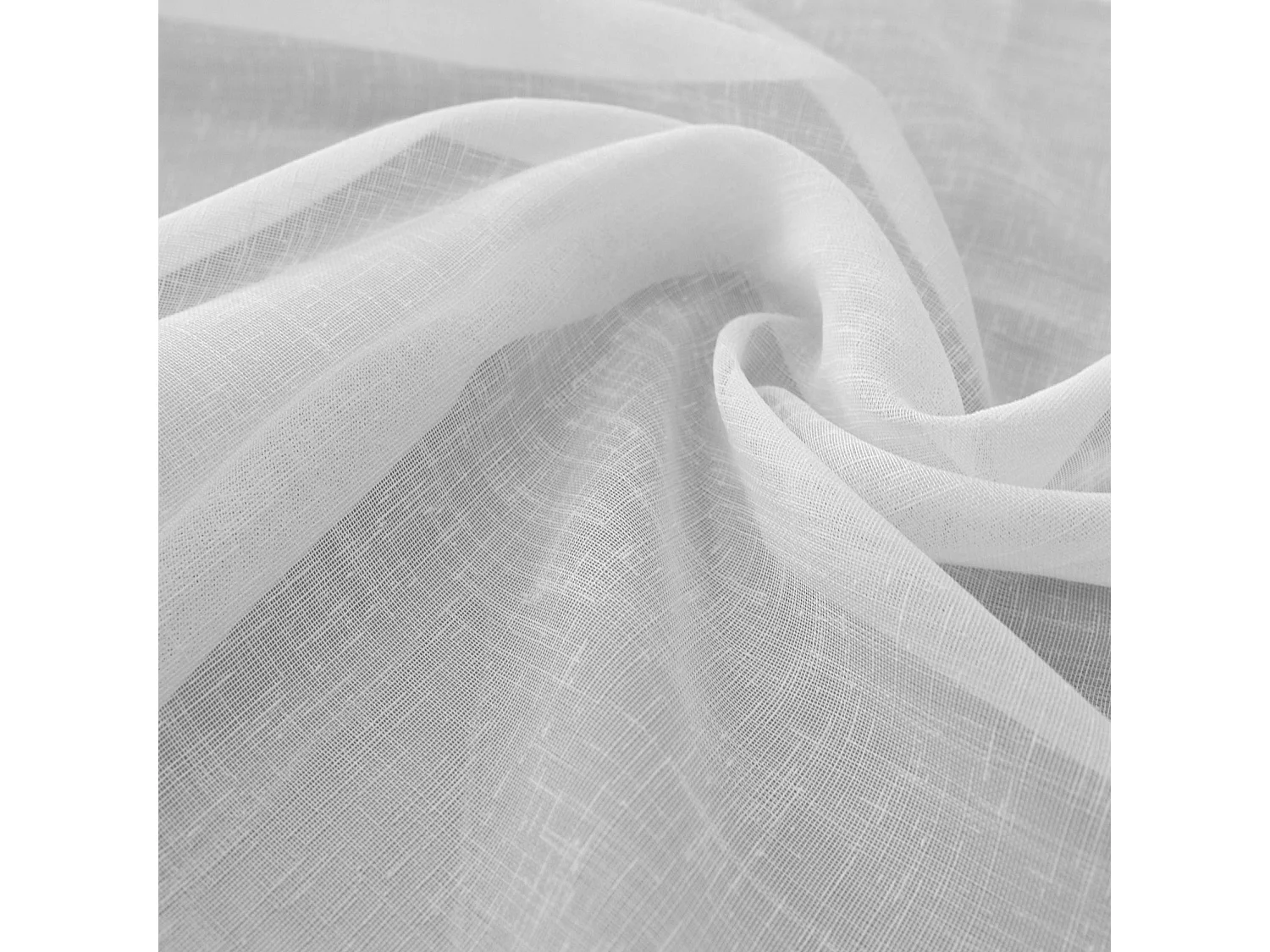 Voilage galon fronceur tombé fluide