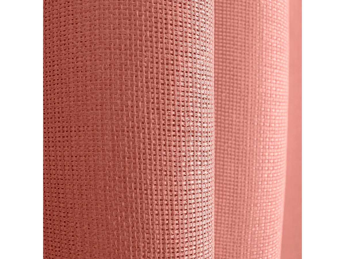 Rideau Voilage à Œillets Uni "Jelly" 140x240cm Canyon