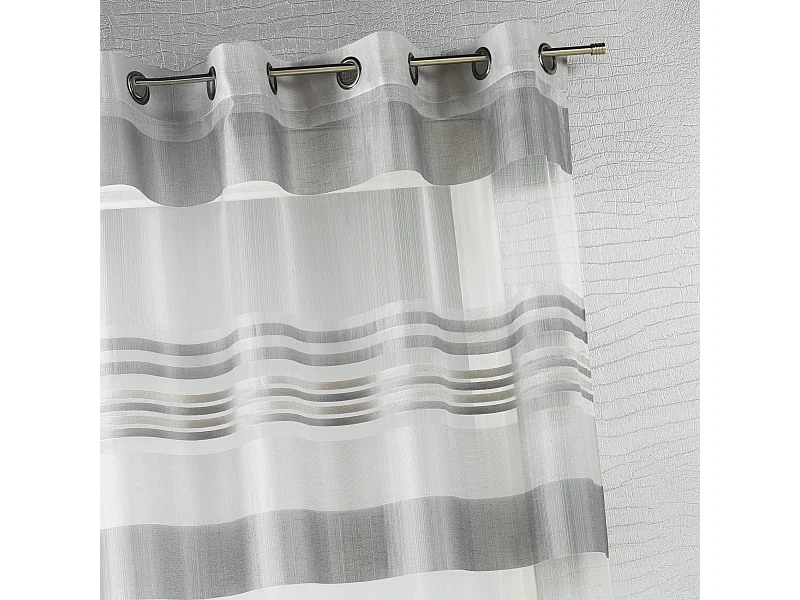 Visillo Organza rayas horizontales