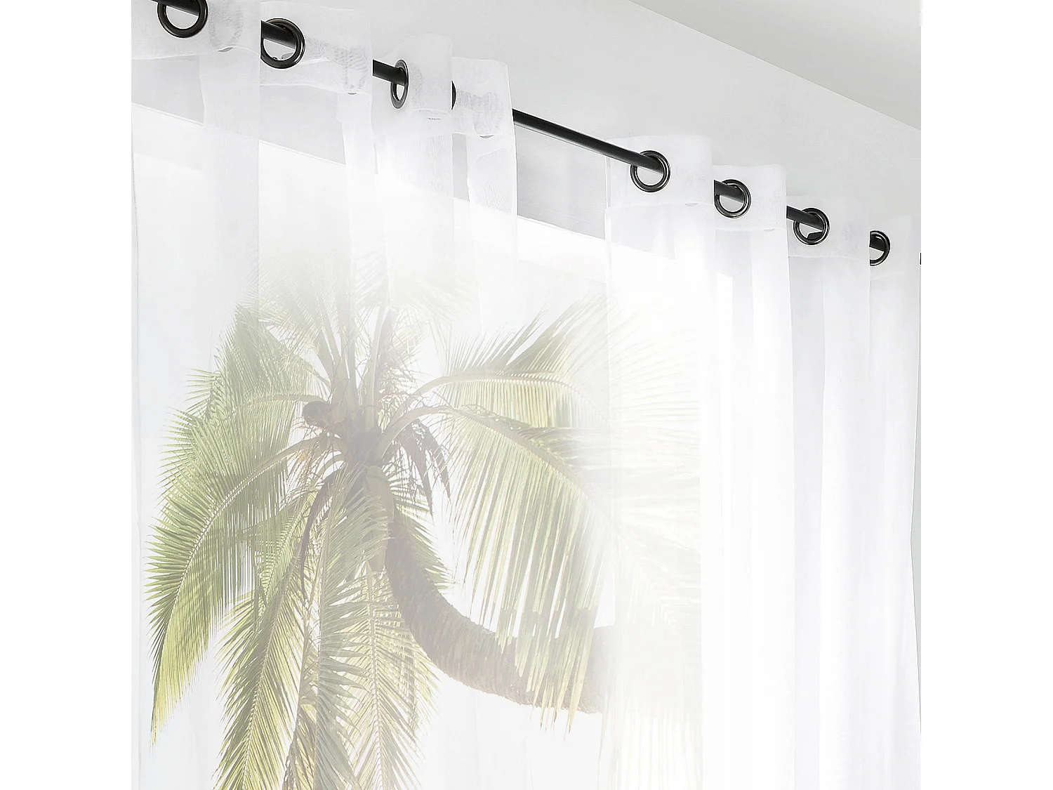 Voilage stop moustique tissage serré