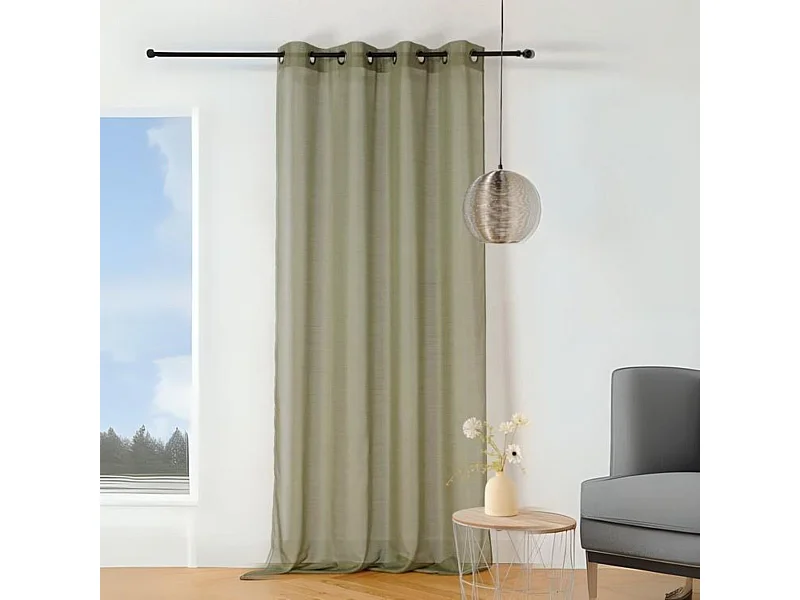 Vorhang aus gefrostetem Etamin