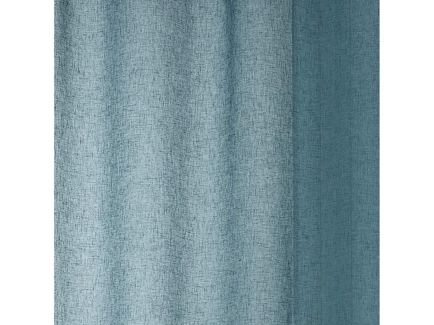 Rideau Voilage poly-lin galon fronceur