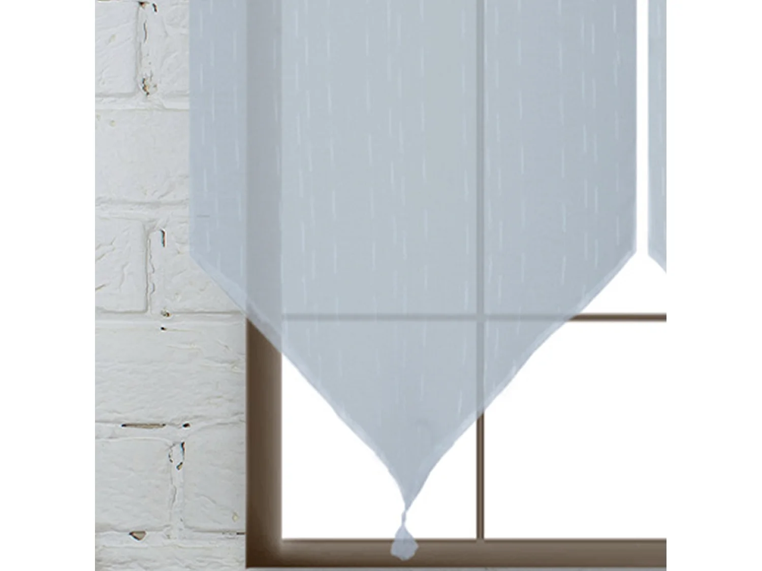 Paire de voilages à passants