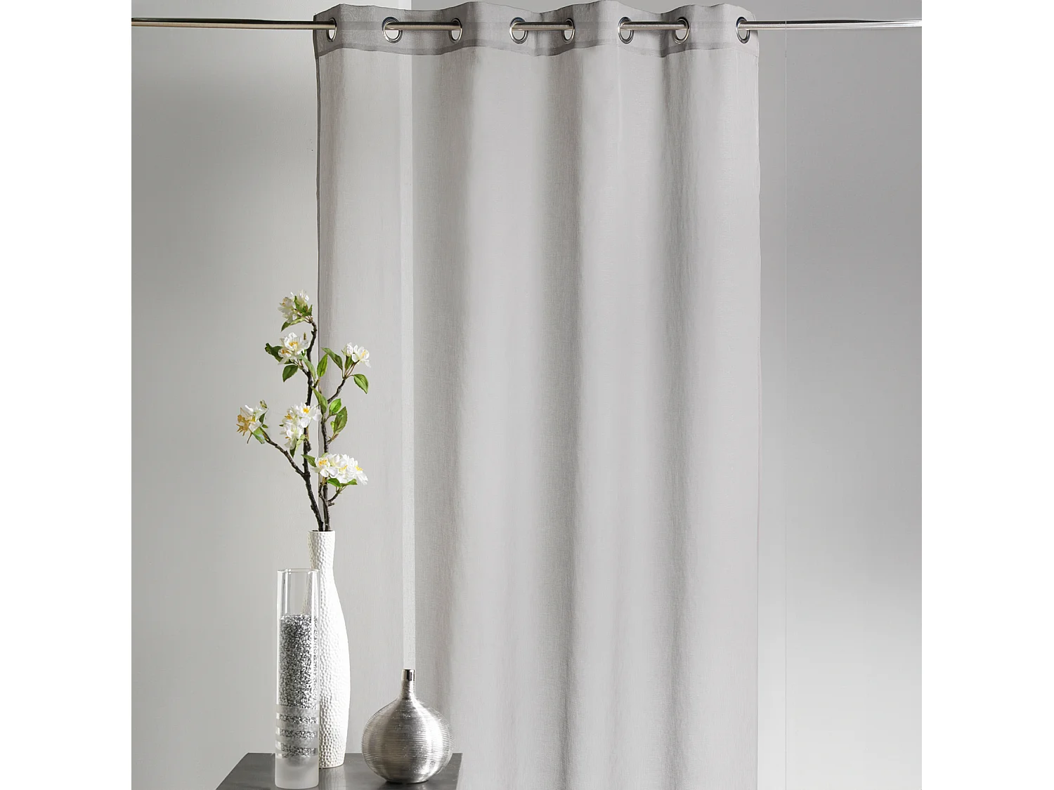 Voilage en Etamine unie