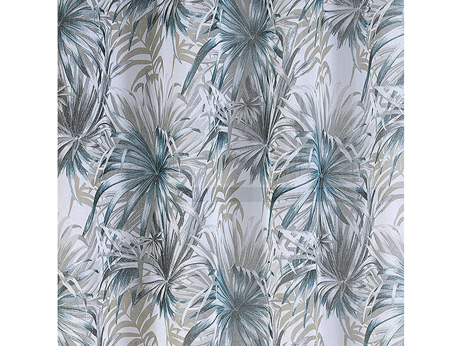 Paire de voilage au style tropical