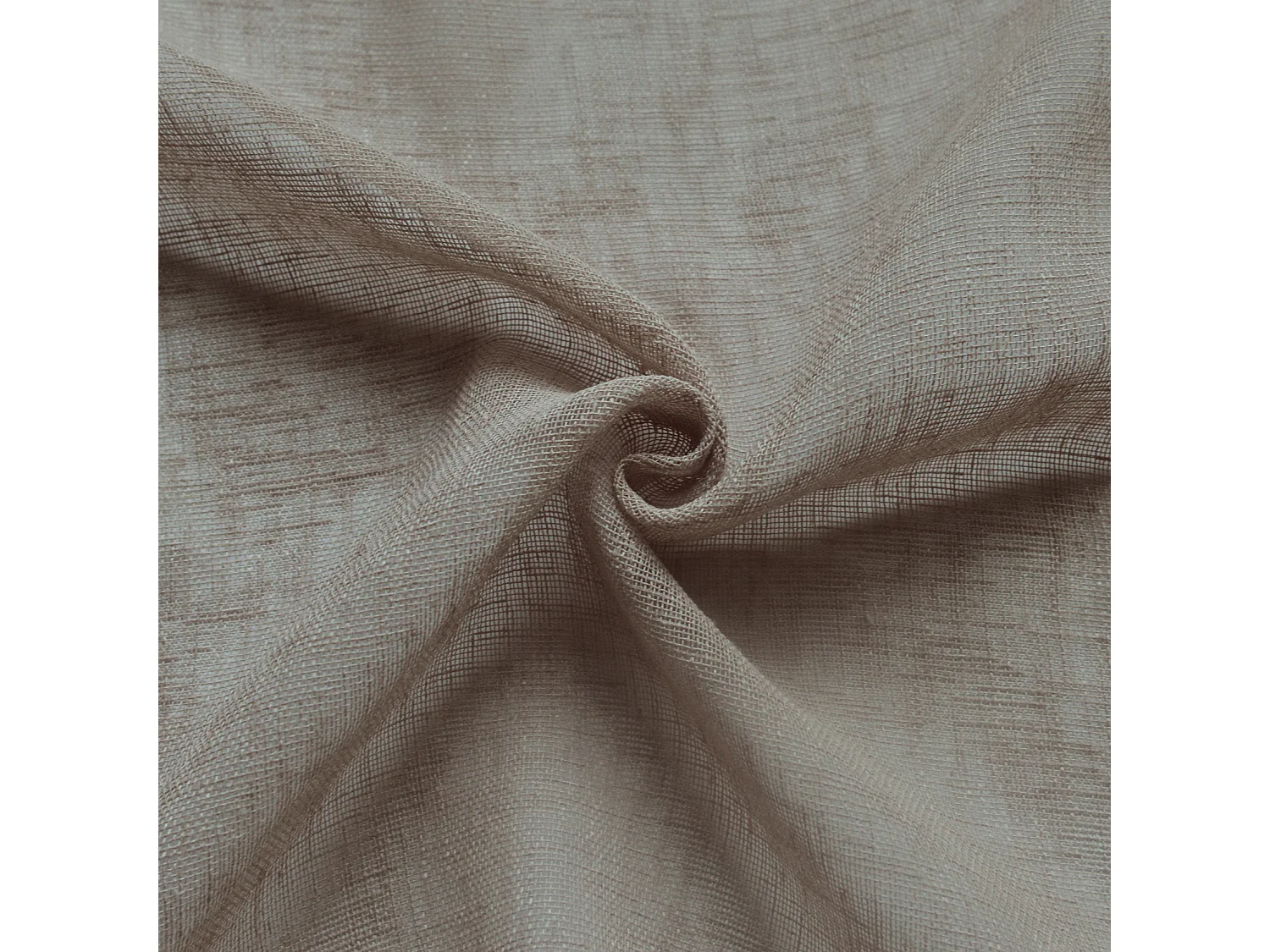 Cortina visillo efecto lino