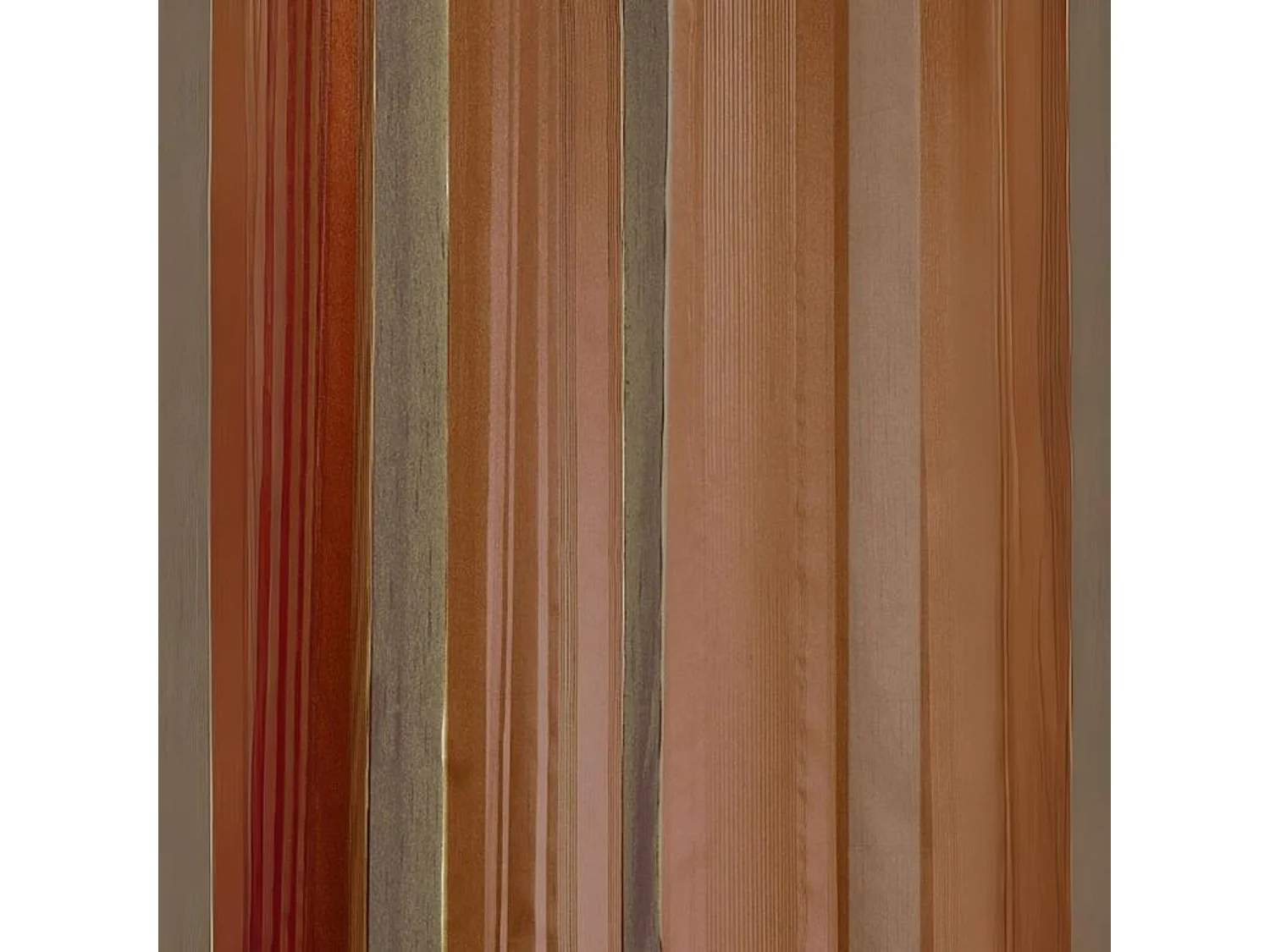 Voilage organza à rayures verticales