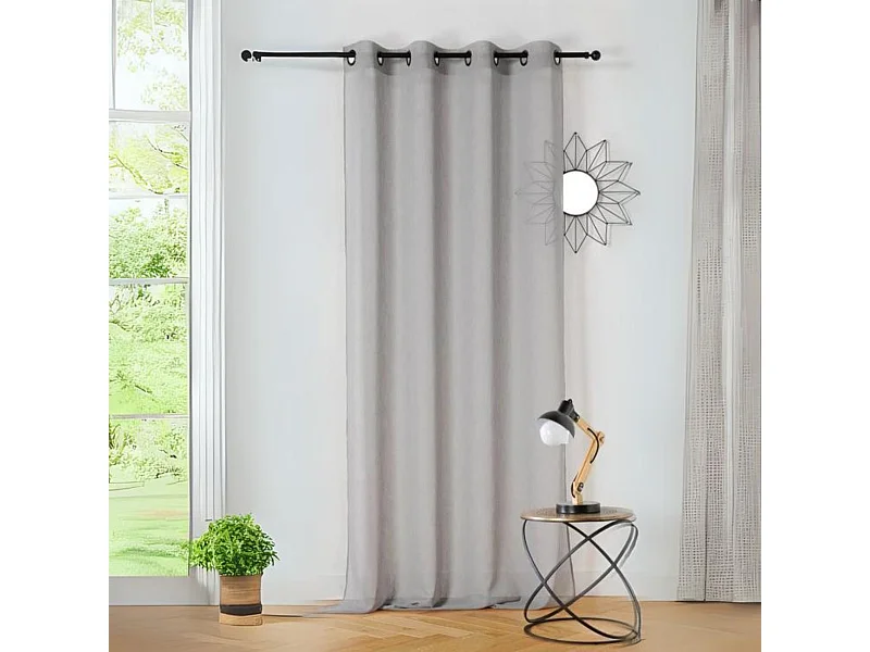 Visillo con efecto de rayas