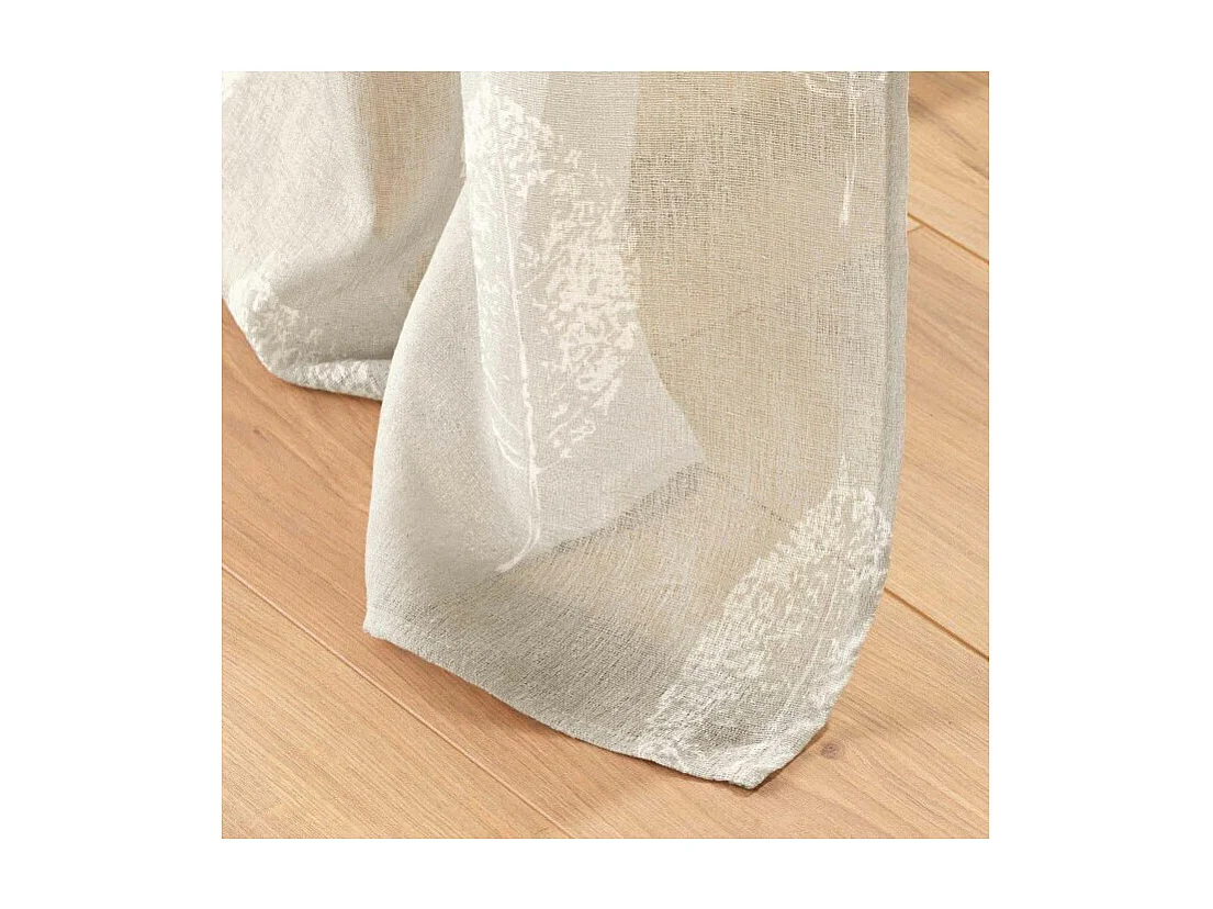 Rideau Voilage à Œillets "Indila" 140x240cm Lin