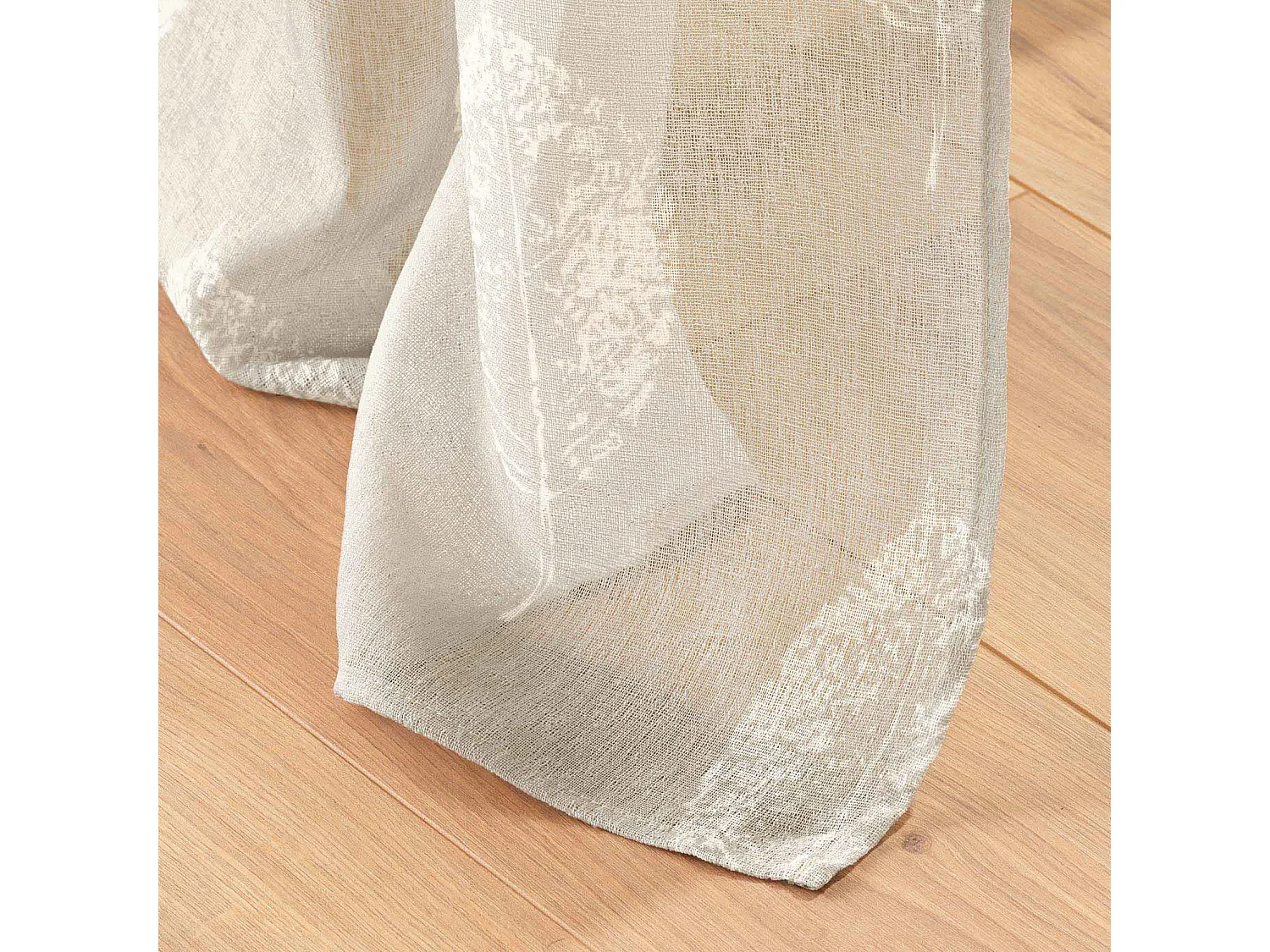 Rideau Voilage à Œillets "Indila" 140x240cm Lin