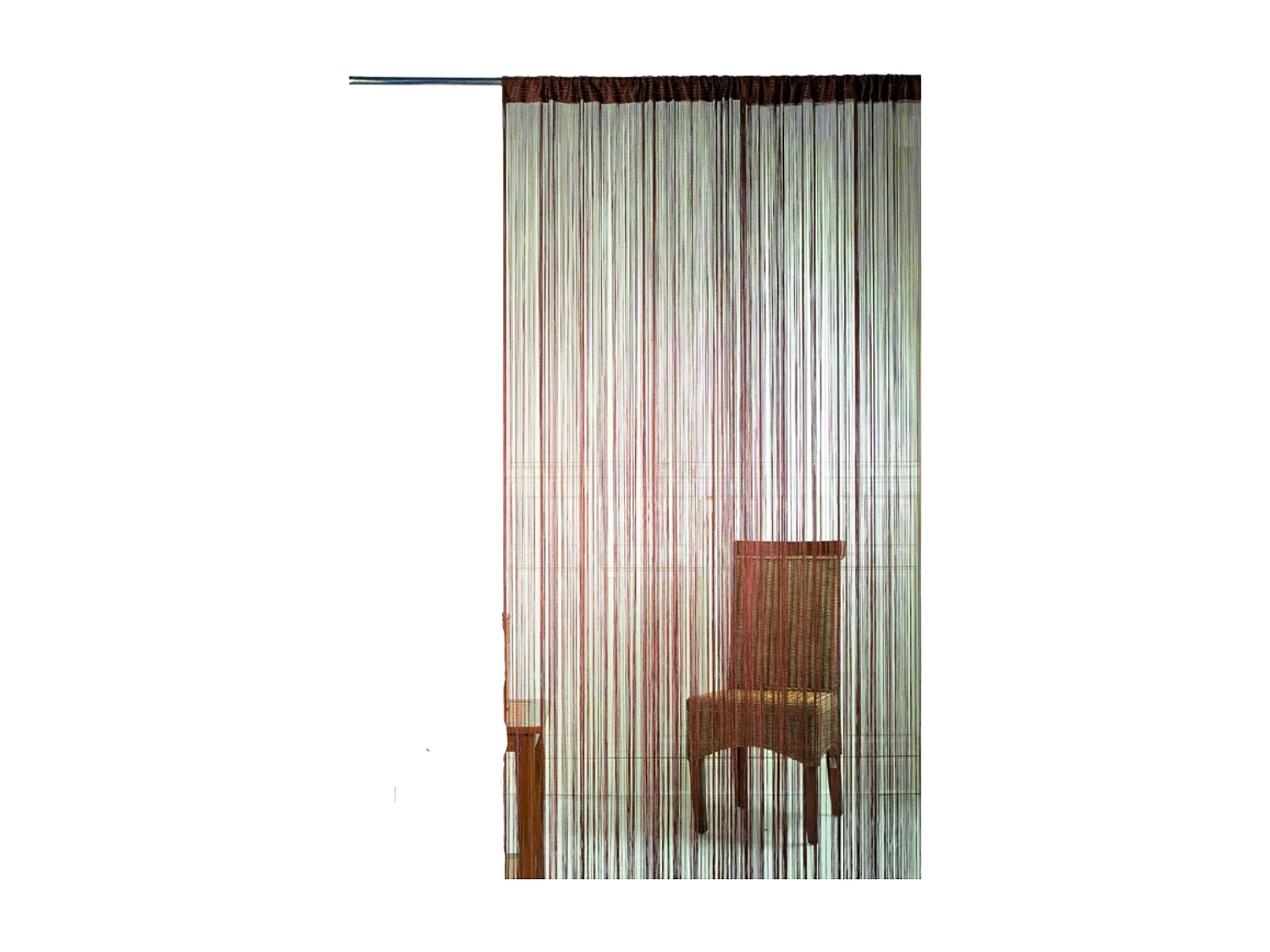 Spaghetti Fertigvorhang 90 x 240 cm