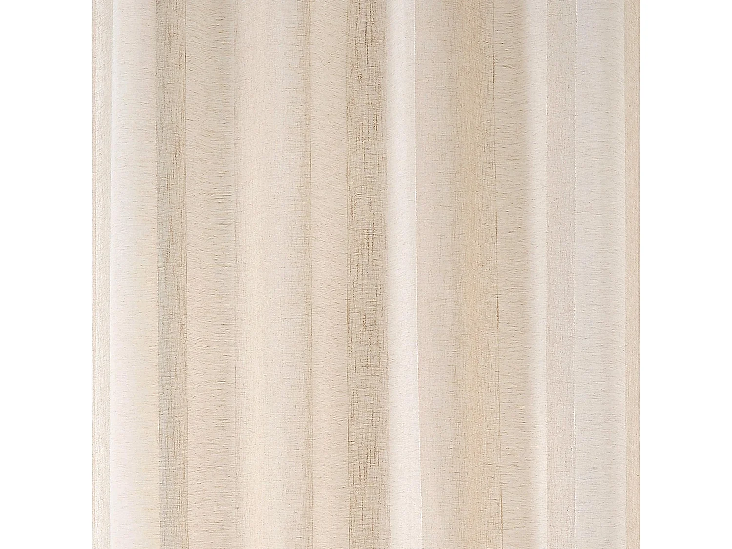 Voilage en voile rayé