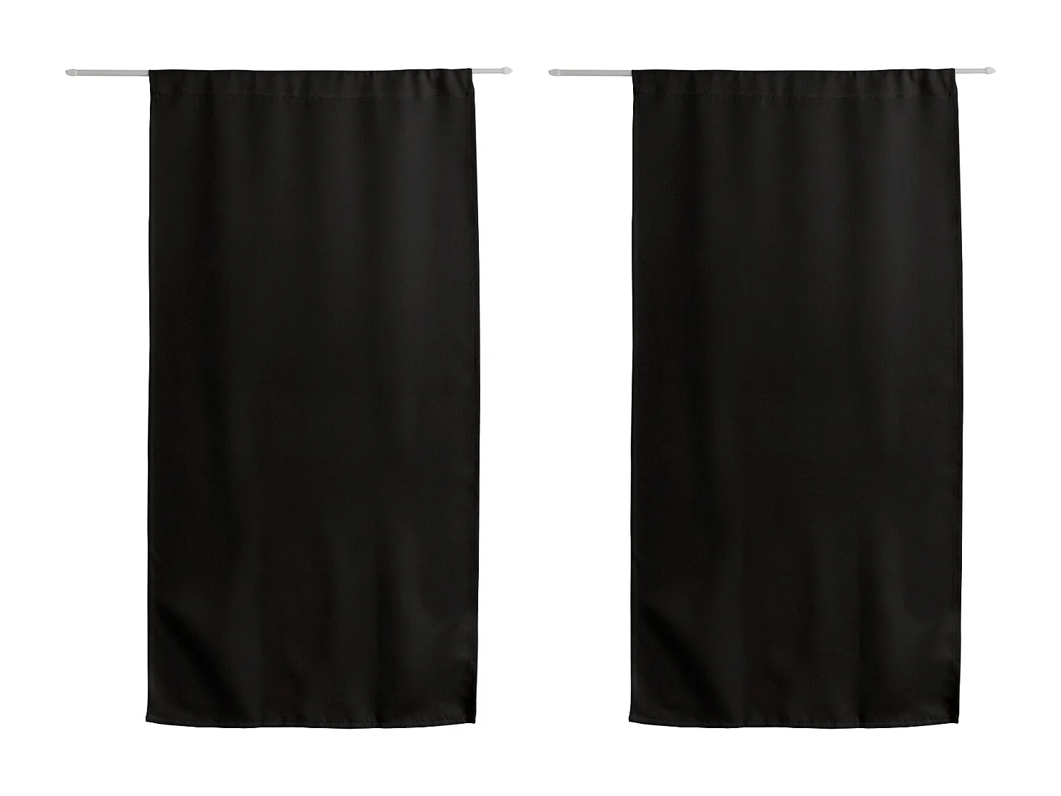 Rideau Occultant "Reglisse" 60x120cm Noir