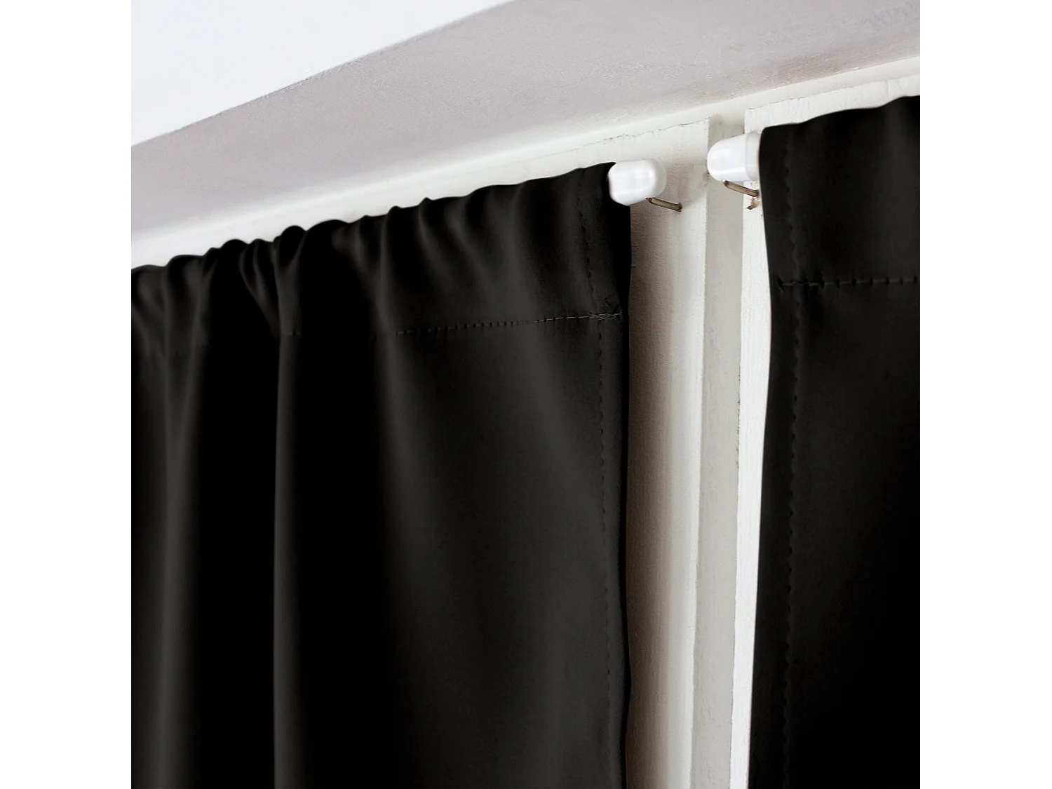 Rideau Occultant "Reglisse" 60x120cm Noir