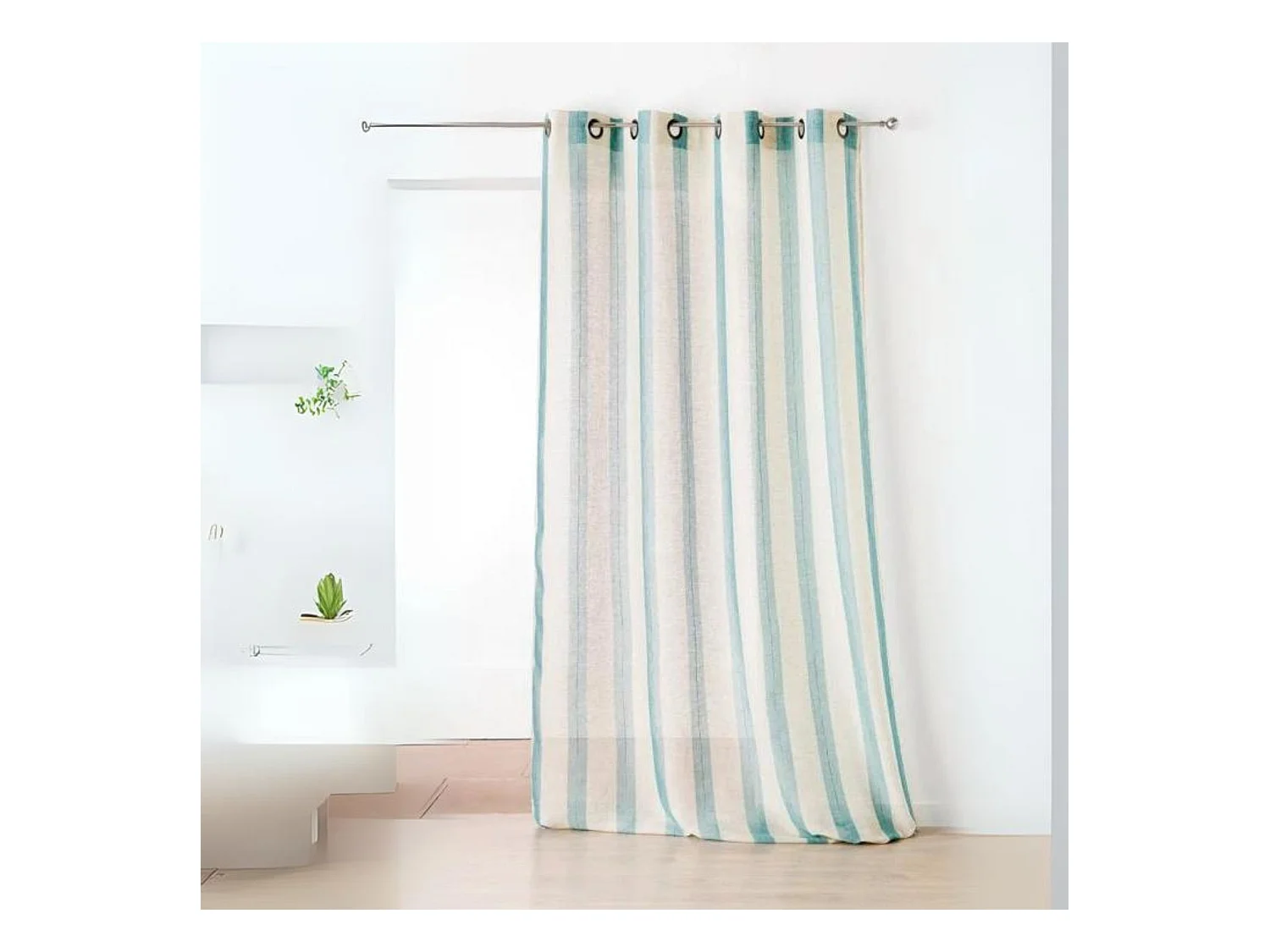 Visillo Fantasía con Rayas Verticales