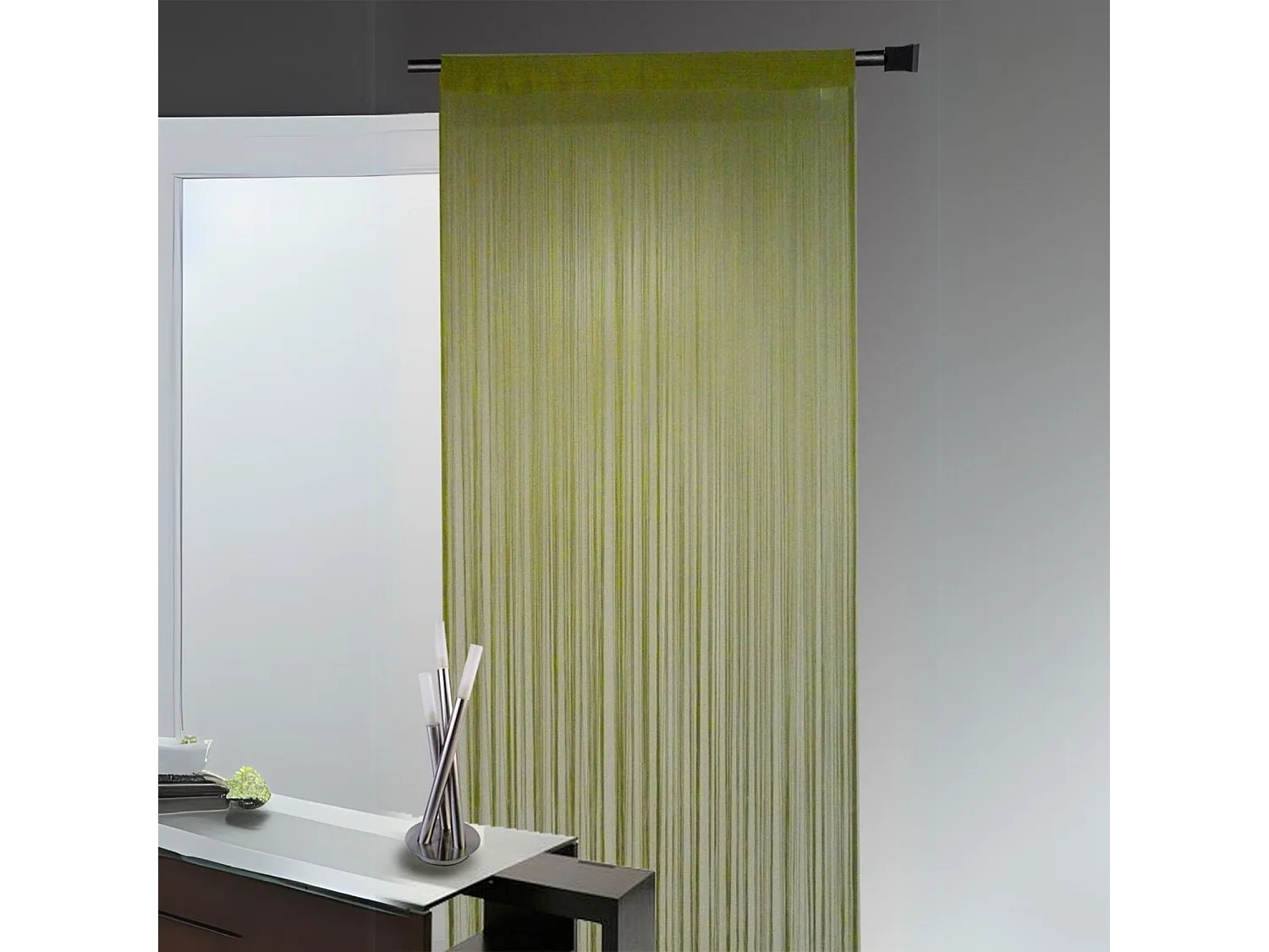 Spaghetti Fertigvorhang 90 x 240 cm