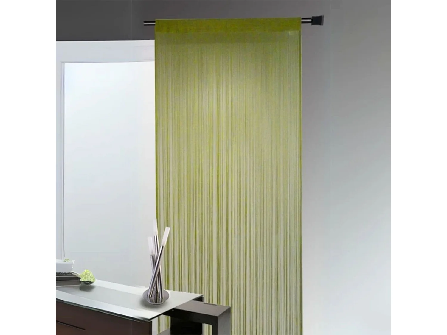 Spaghetti Fertigvorhang 90 x 240 cm