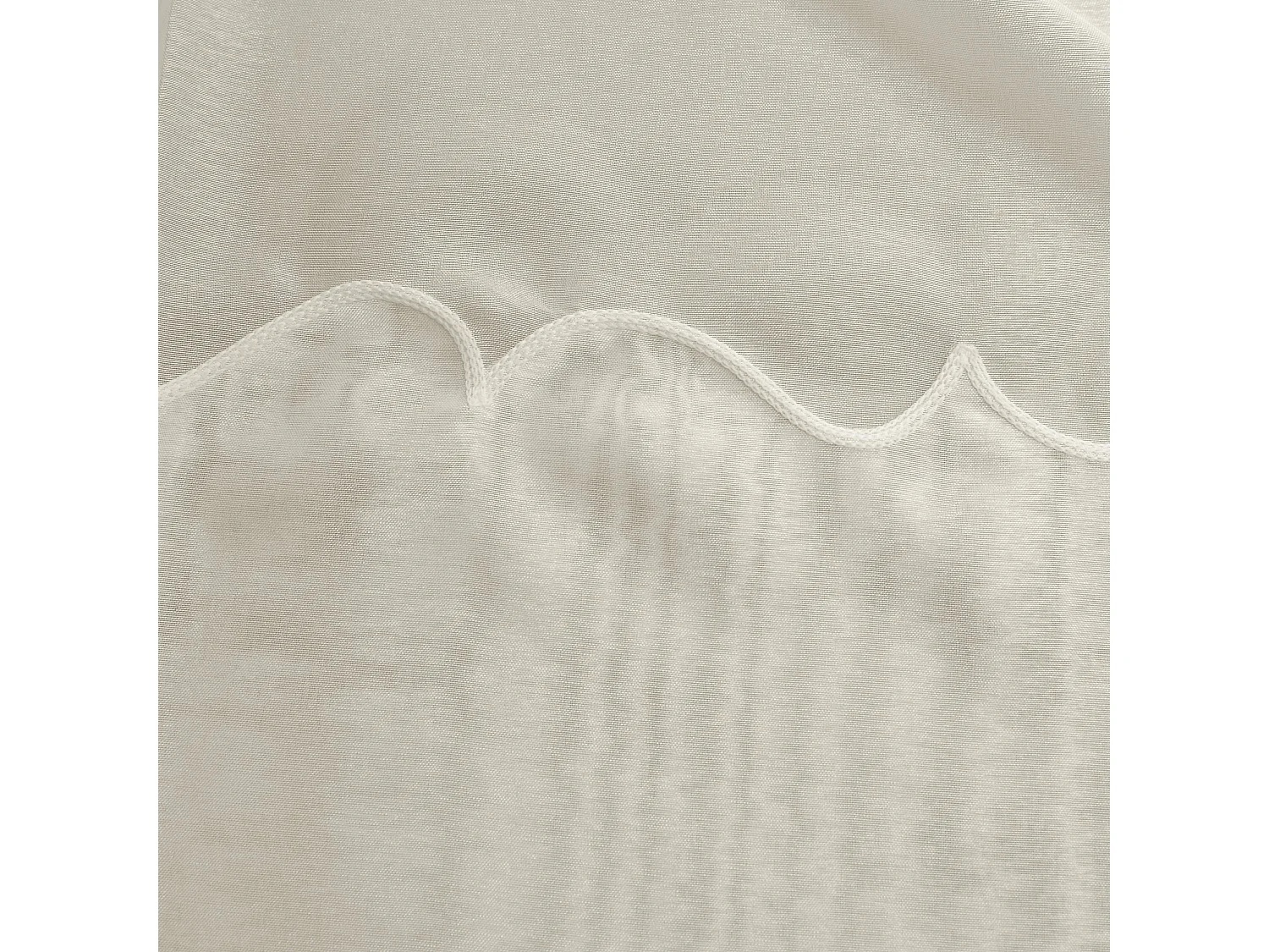 Voilage uni et sablé avec cornely