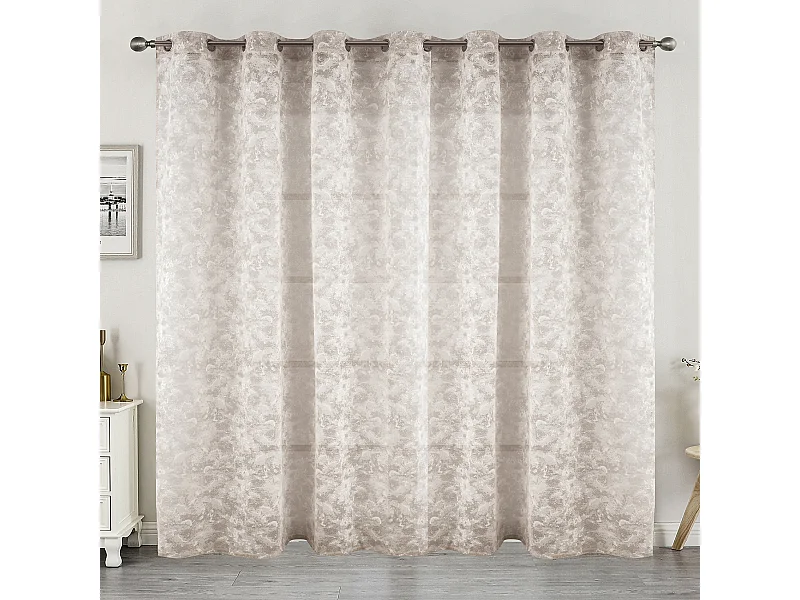 Jacquard-Ösenvorhang Elegante Struktur