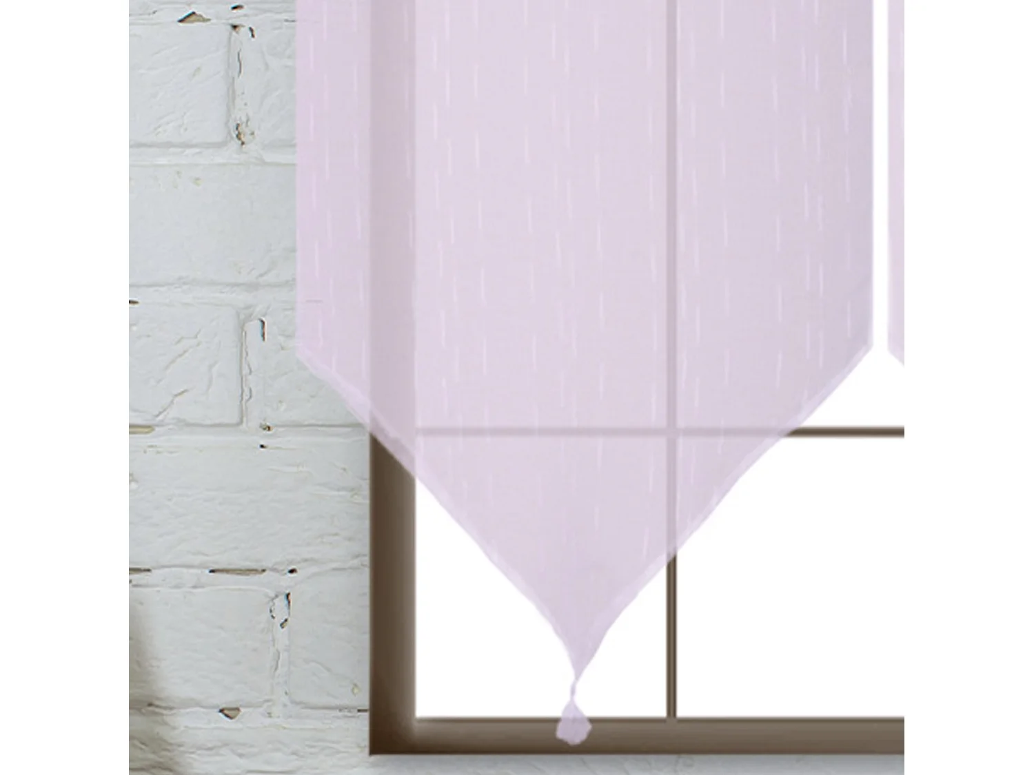 Paire de voilages à passants