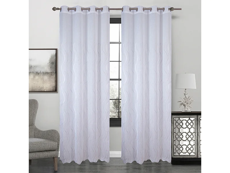 Paire de voilage classique