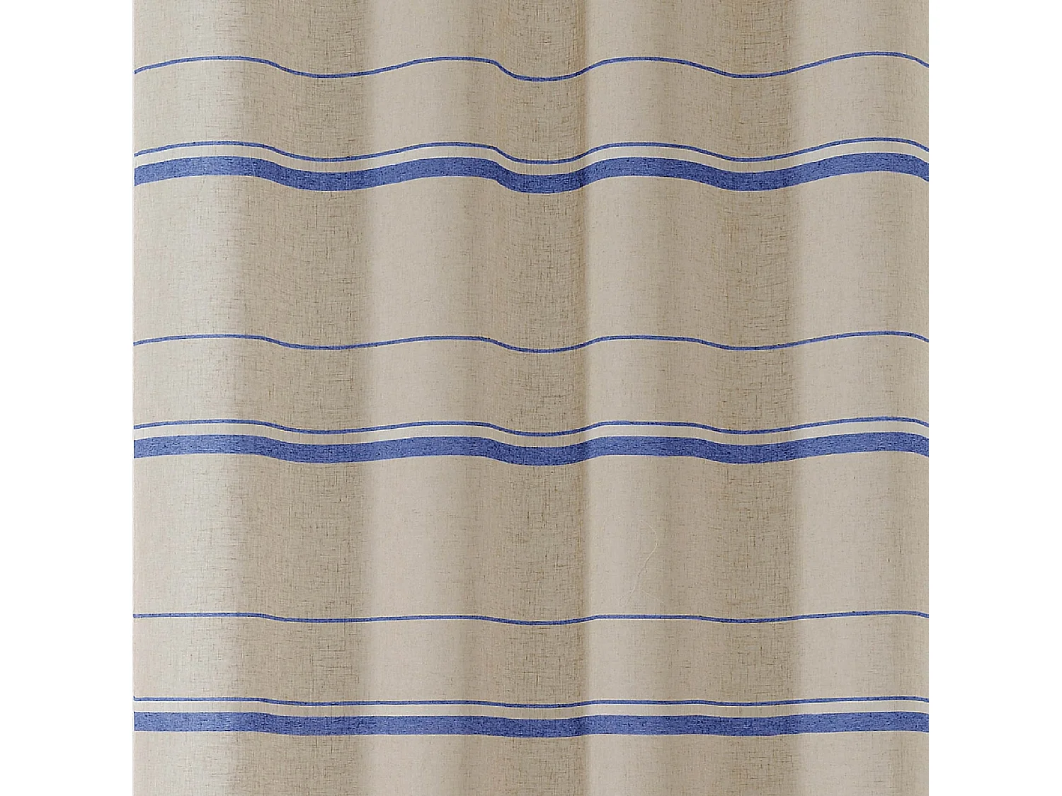 Cortinas transparentes con el espíritu del lino de antaño