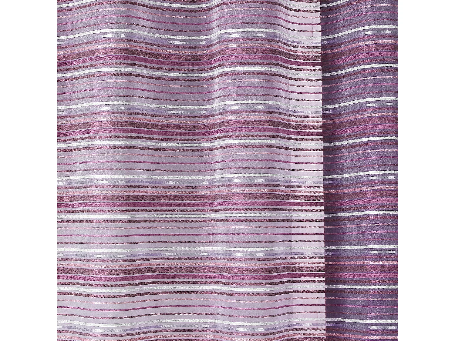 Voilage Organza tissé Rayures horizontales