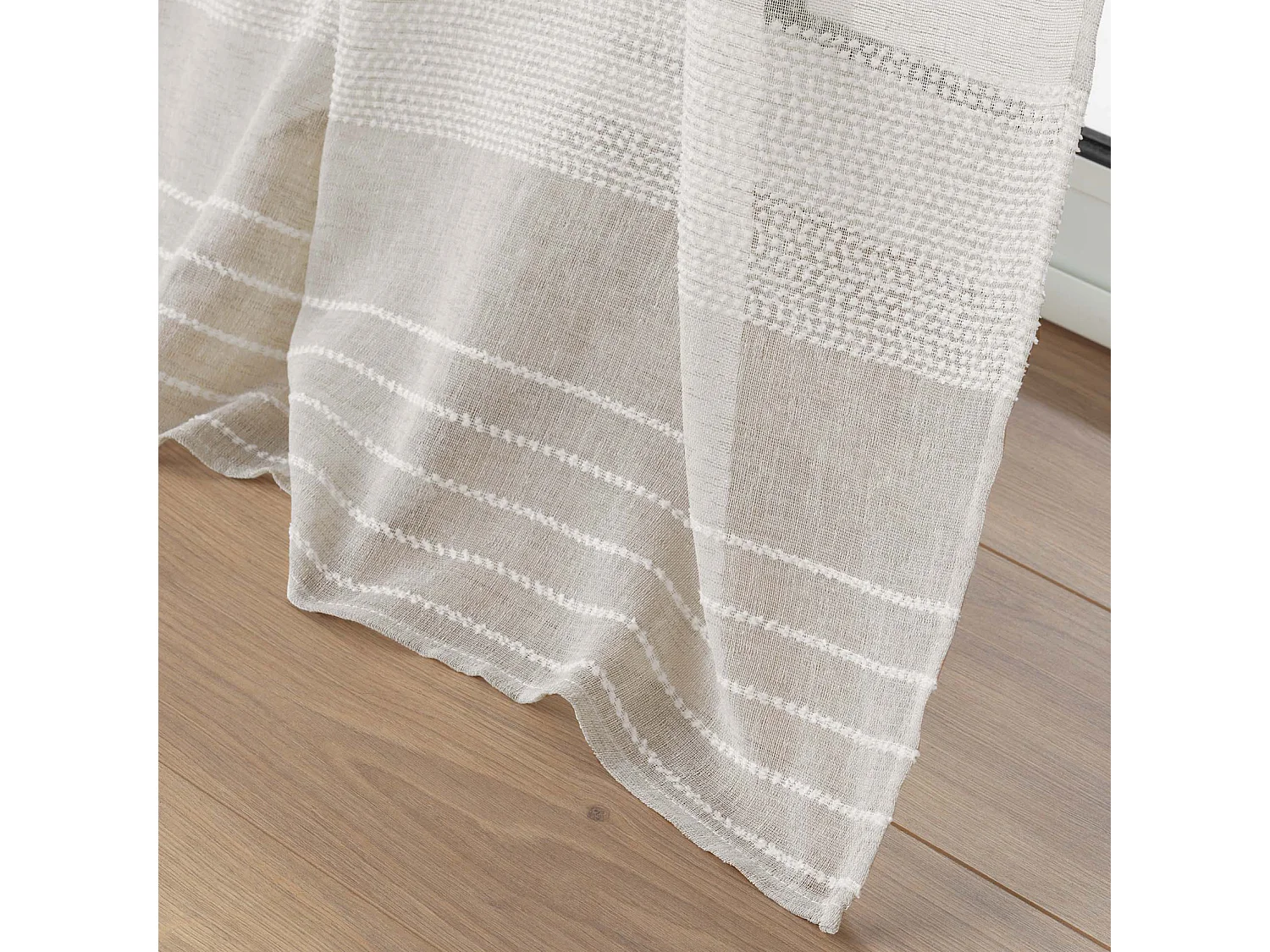 Rideau Voilage à Œillets "Janice" 140x240cm Lin