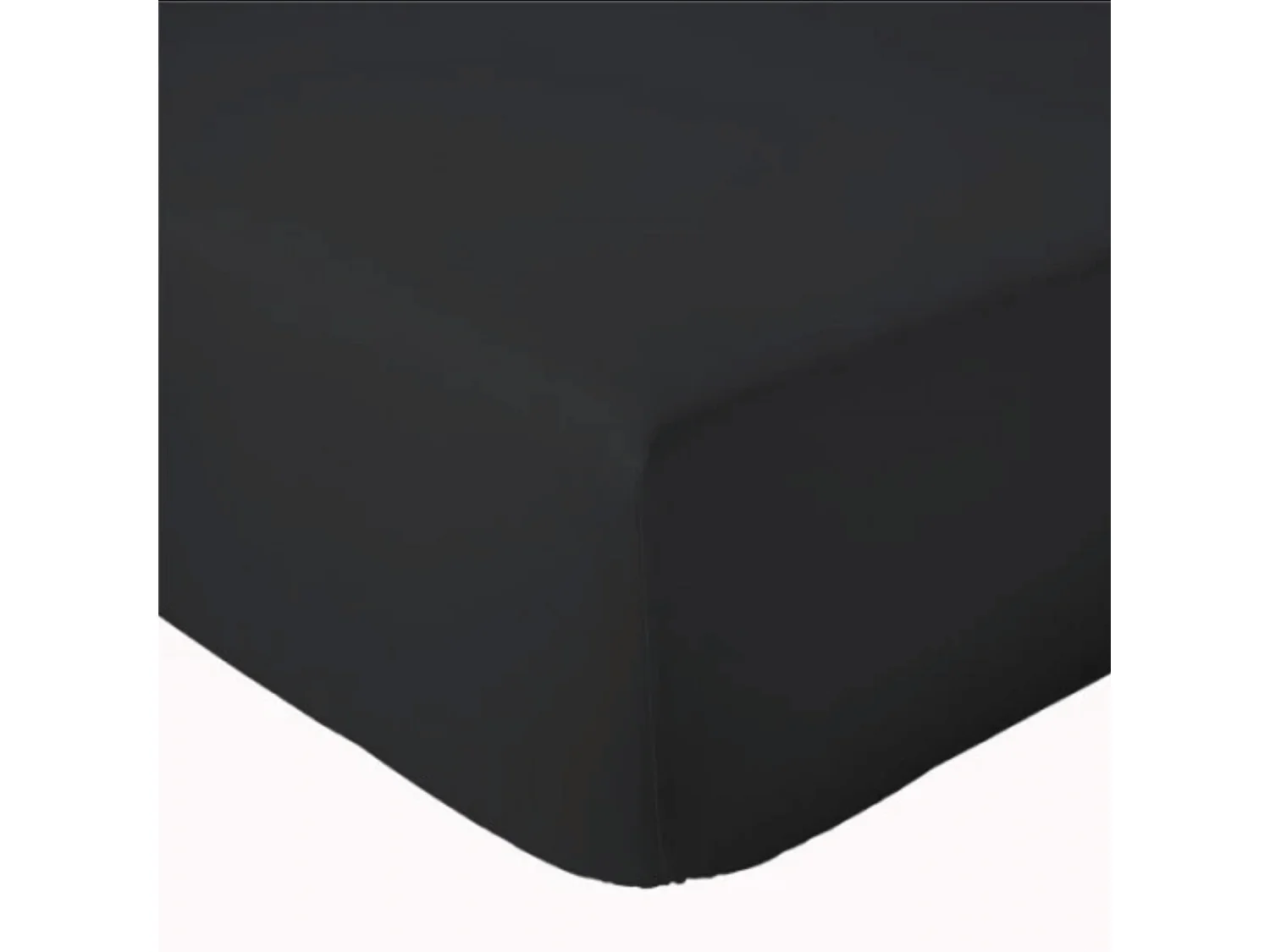 Drap Housse Uni bonnet 30 cm 100% Coton