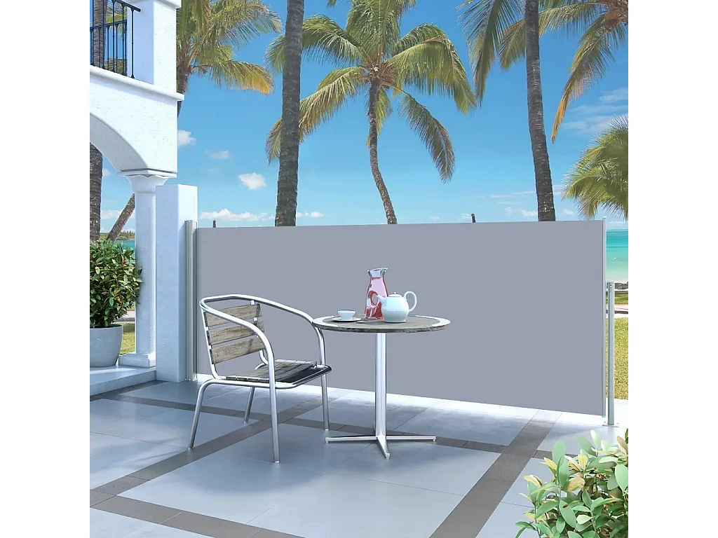 Auvent latéral rétractable uni