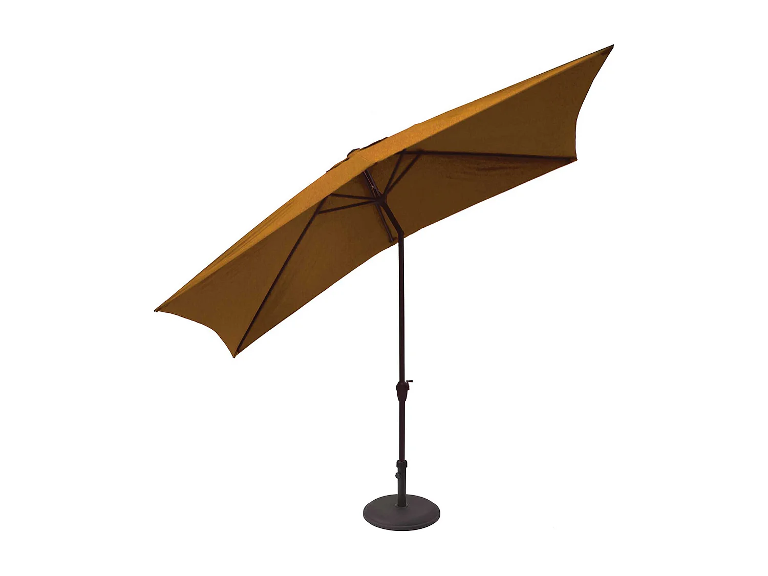 Parasol centrado y reclinable 2 x 3 m