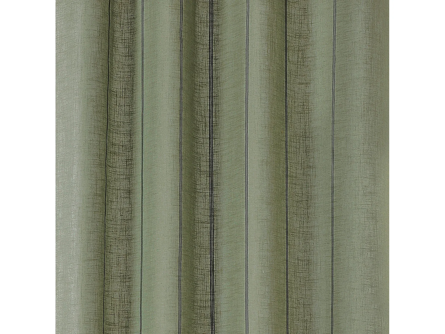 Vorhang mit feinen schwarzen Streifen
