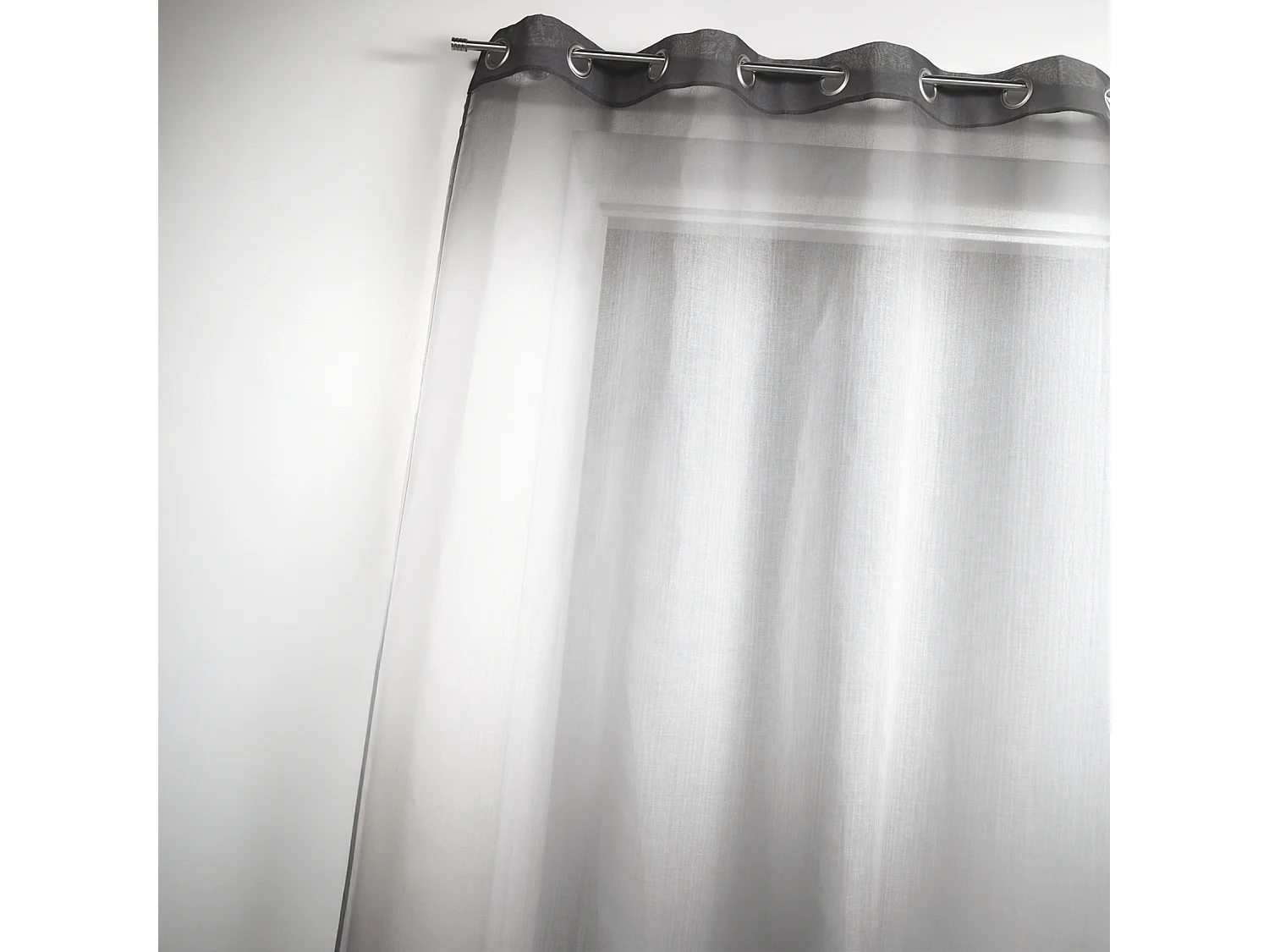 Voilage en étamine à imprimés "tie and dye"