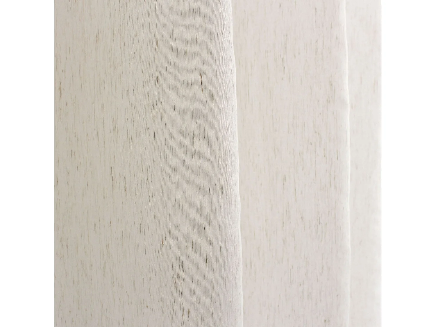 Rideau Voilage à Œillets "Louna" 140x240cm Écru