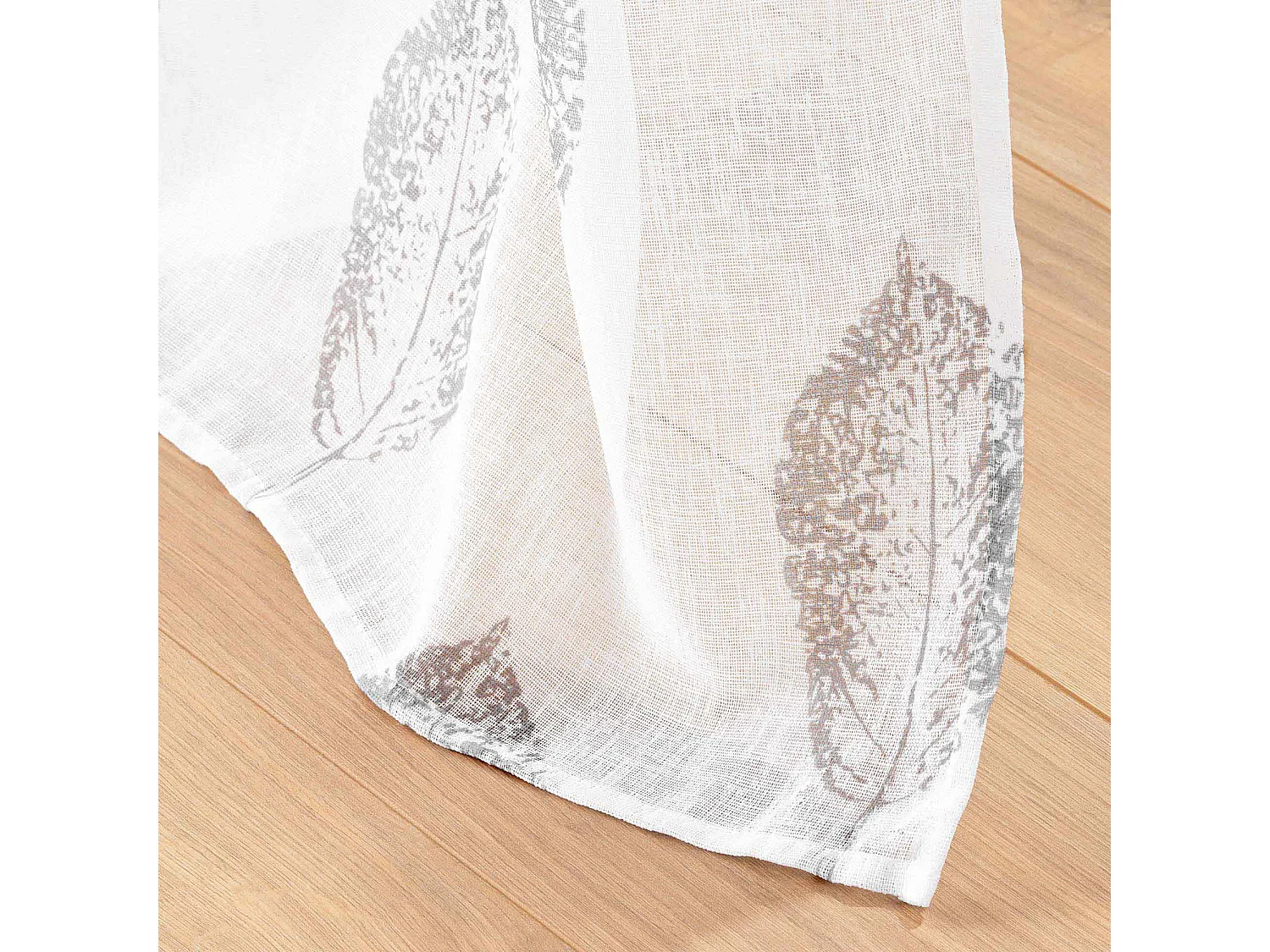 Rideau Voilage à Œillets "Indila" 140x240cm Blanc