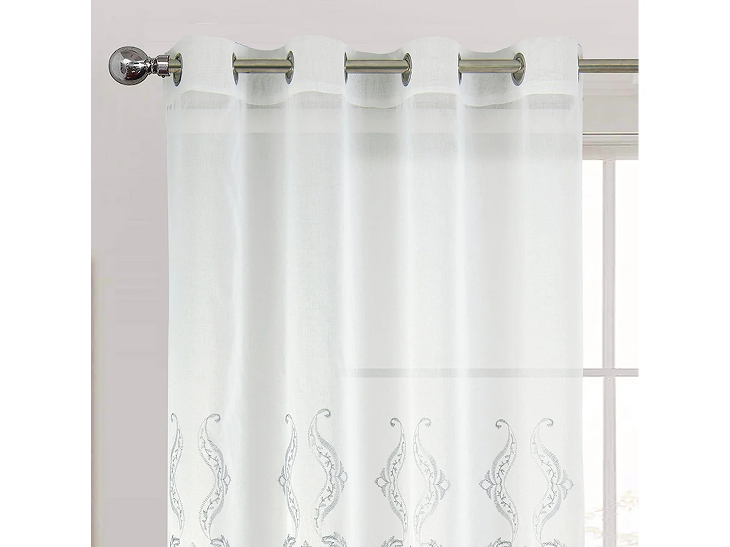 Paire de voilage au style oriental