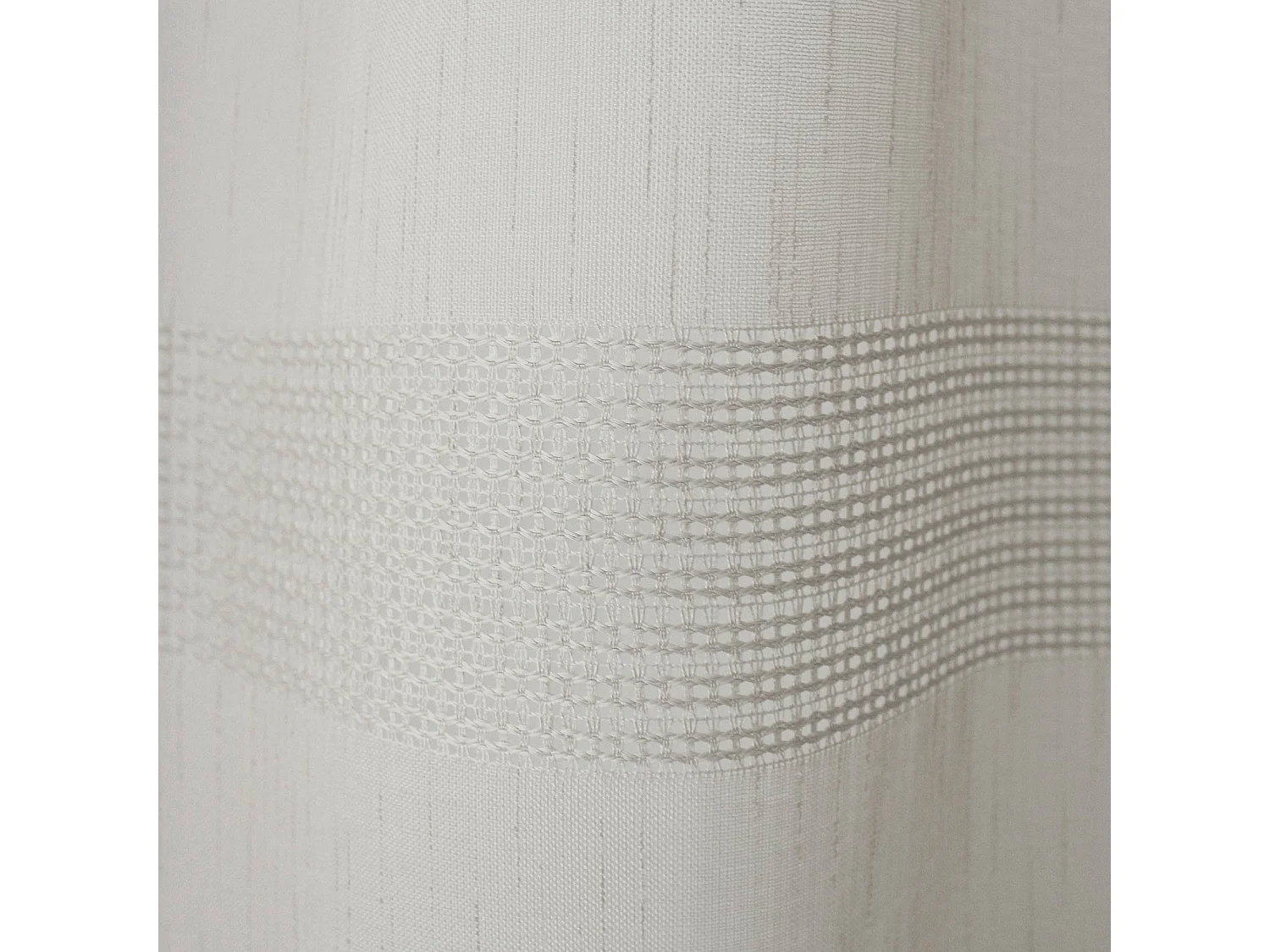 Rideau Voilage à Œillets "Mia" 140x240cm Ivoire