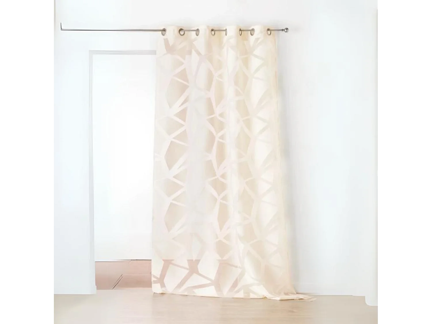 Visillo en Jacquard Estampados Geométricos