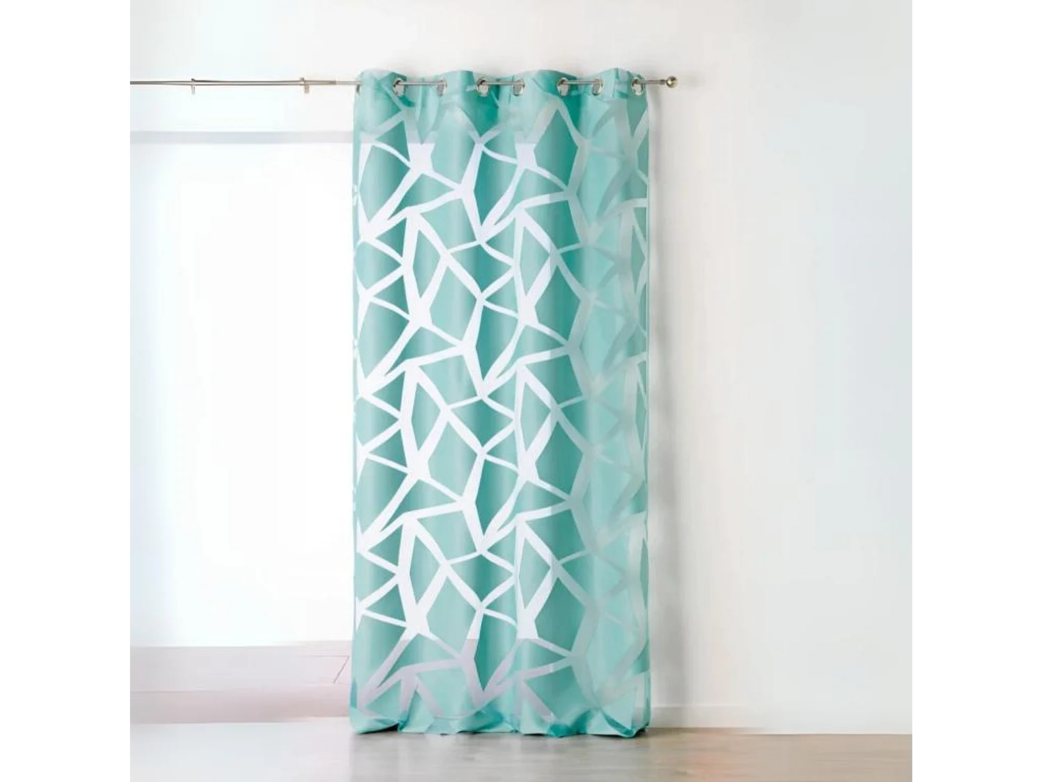 Visillo en Jacquard Estampados Geométricos