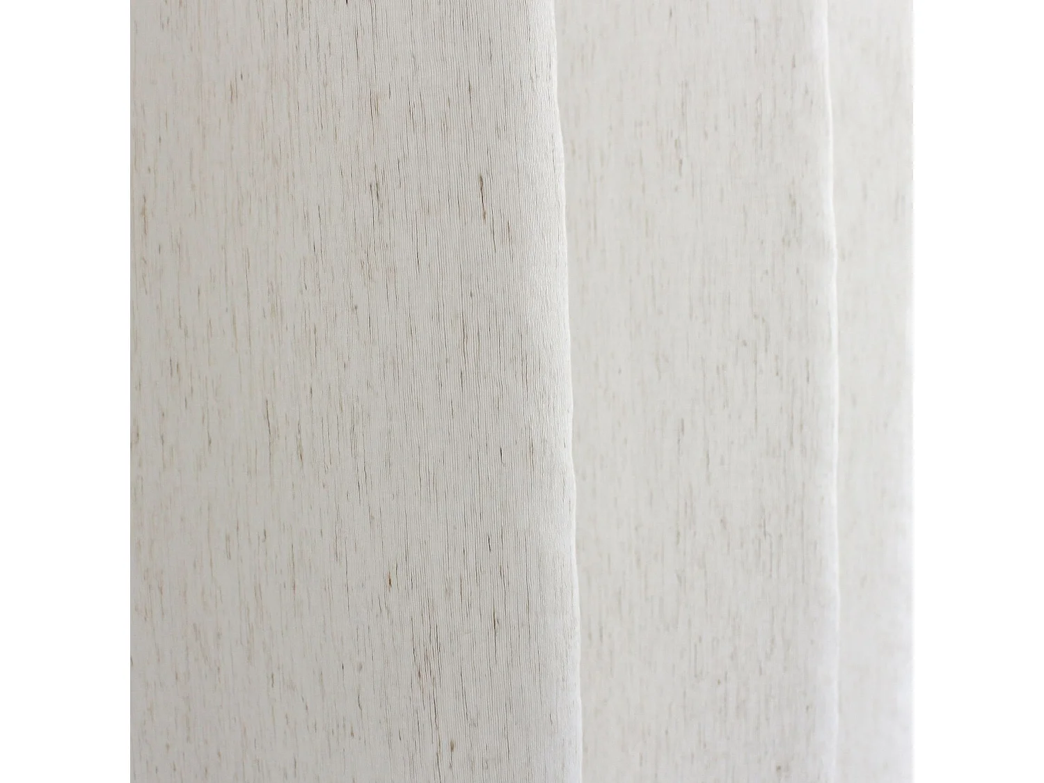 Rideau Voilage à Œillets "Louna" 140x240cm Blanc