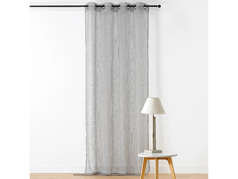 Cortina con Ojales Efecto Red