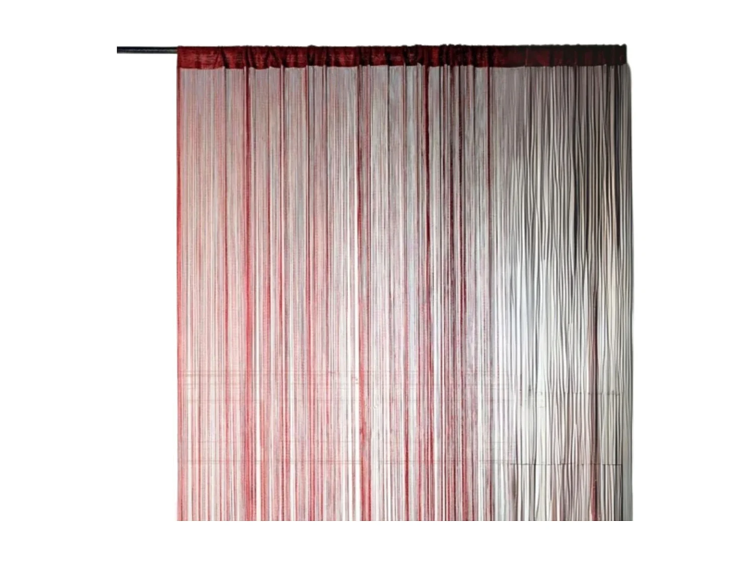 Spaghetti Fertigvorhang 90 x 240 cm