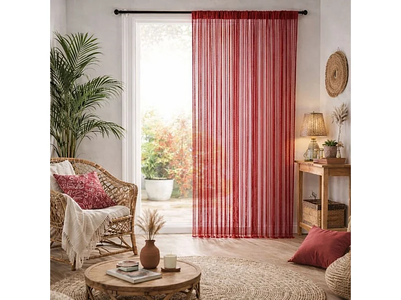 Spaghetti Fertigvorhang 90 x 240 cm