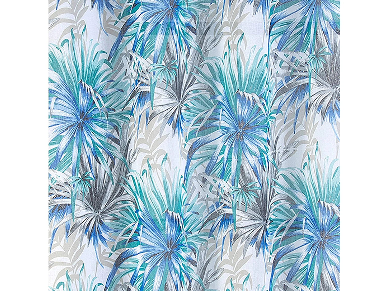 Paire de voilage au style tropical