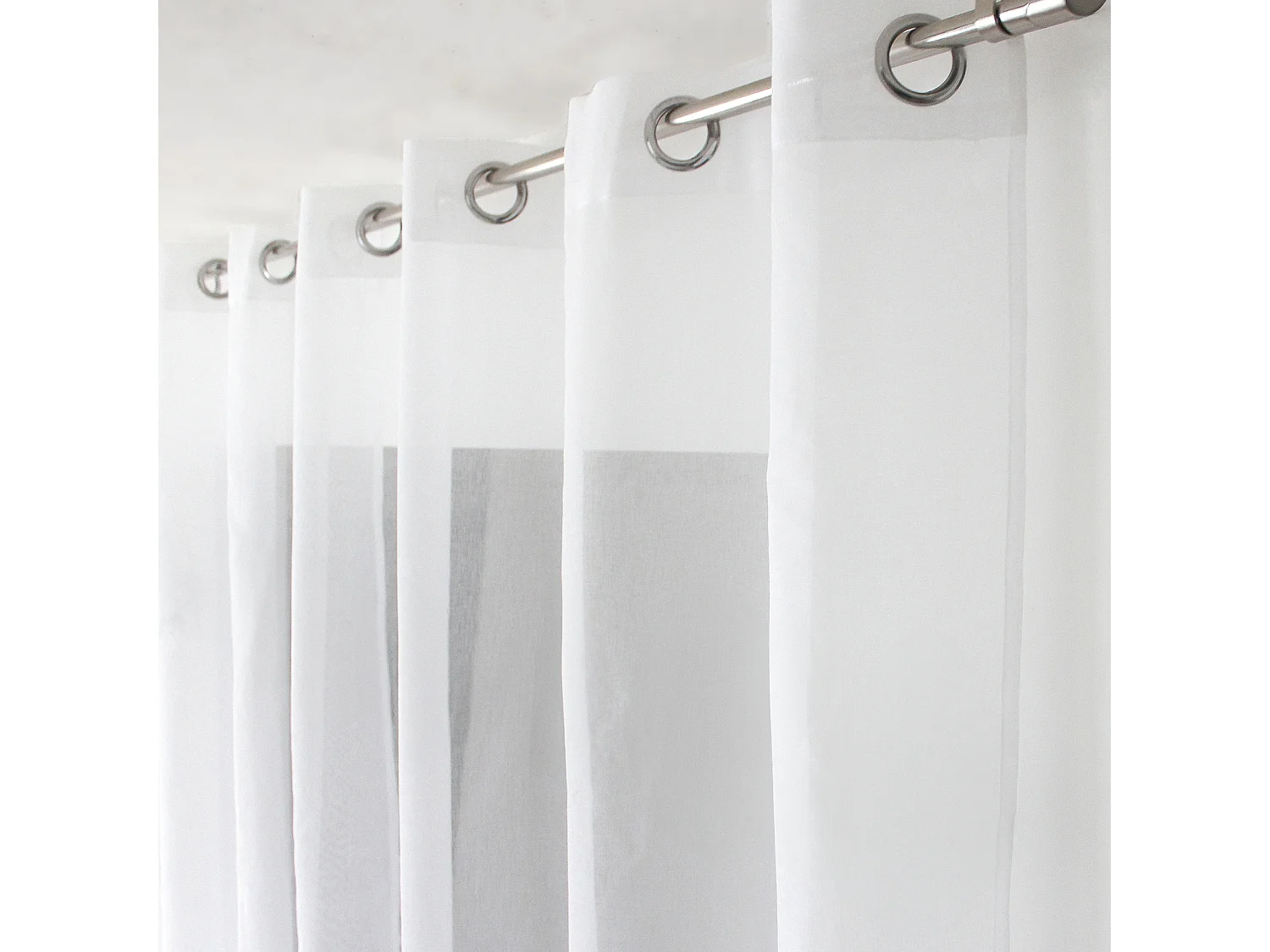 Rideau Voilage Imprimé "Palmeira" 140x240cm Multicolore