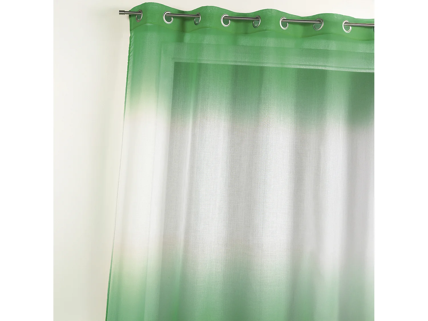 Voilage en étamine à imprimés "tie and dye"