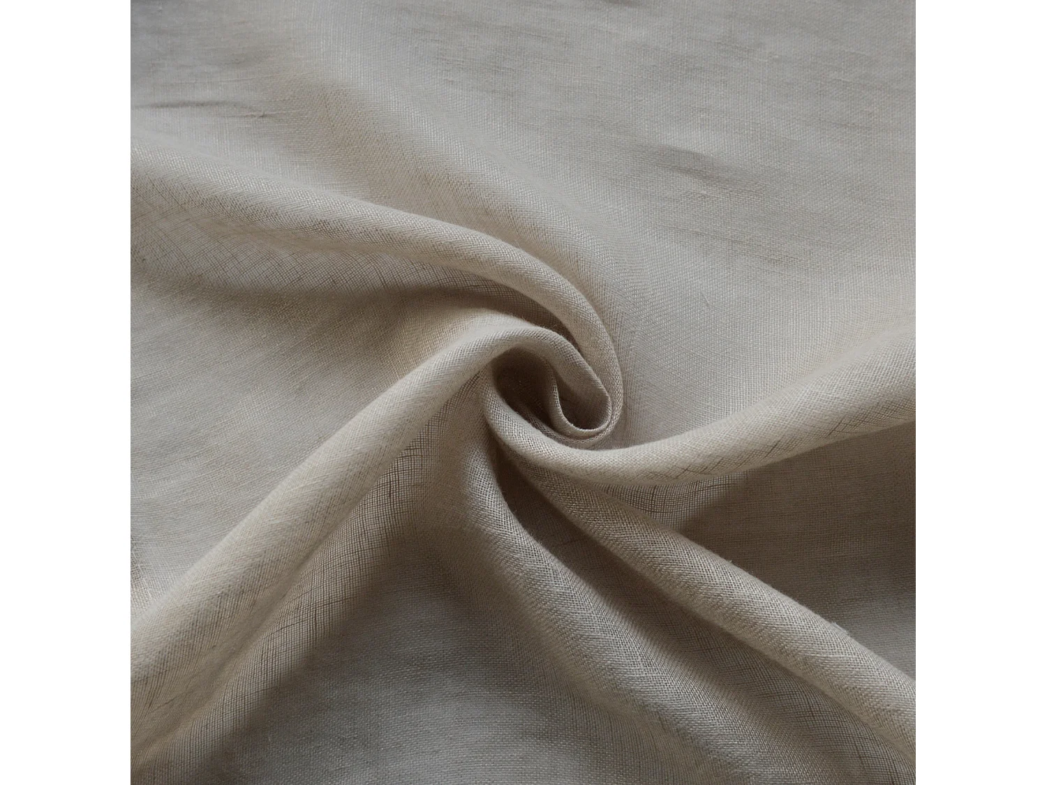 Cortina de lino 100% fluido