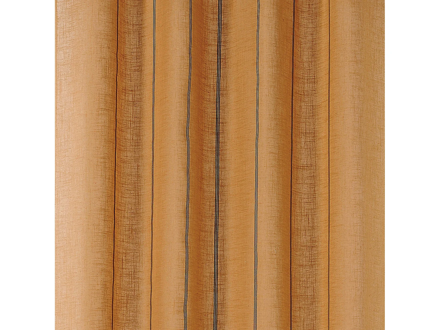 Voilage aux fines rayures noires